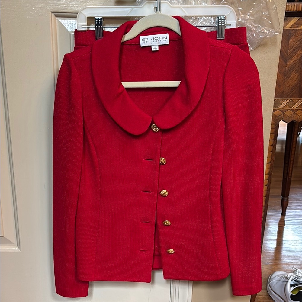 St. John Red Women's Jacket